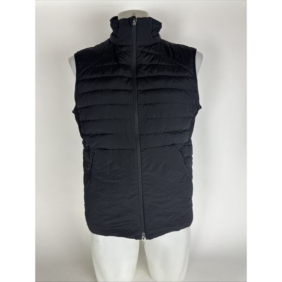 Lululemon Down For It All 700-Fill Quilted Vest Black Men's Size Medium